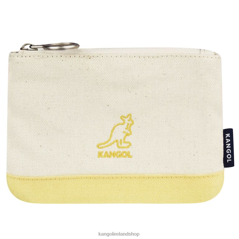 IE Kangol Lucky Canvas Pouch Set Khaki Unisex Accessories 6B26V962