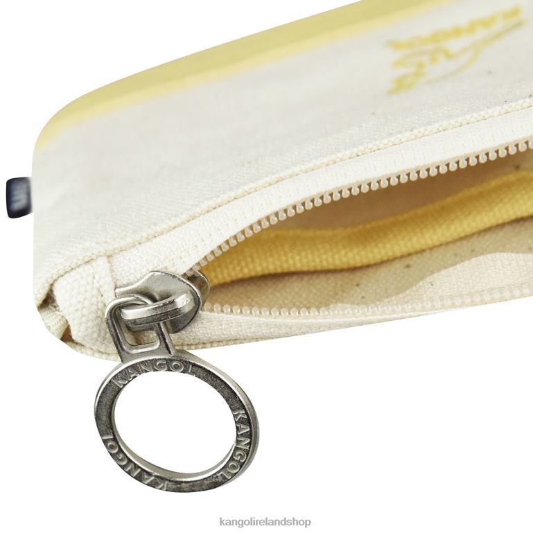 IE Kangol Lucky Canvas Pouch Set Khaki Unisex Accessories 6B26V962