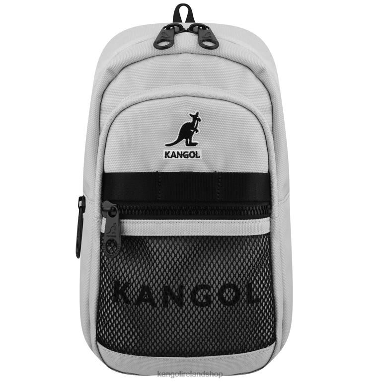 IE Kangol Icon III Sling Bag Light Grey Unisex Accessories 6B26V956
