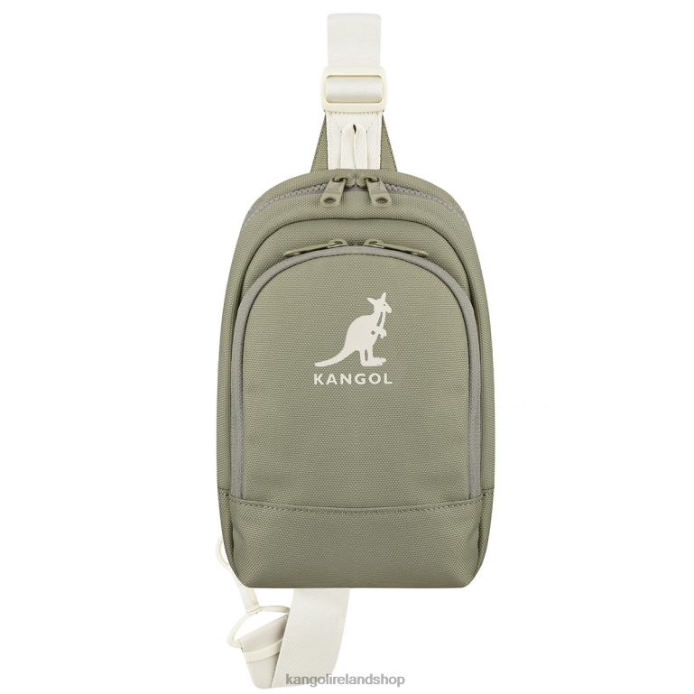 IE Kangol Prime Sling Bag Khaki Unisex Accessories 6B26V968