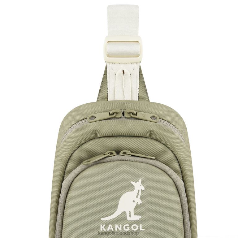 IE Kangol Prime Sling Bag Khaki Unisex Accessories 6B26V968