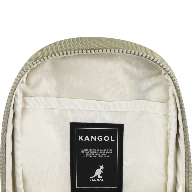 IE Kangol Prime Sling Bag Khaki Unisex Accessories 6B26V968