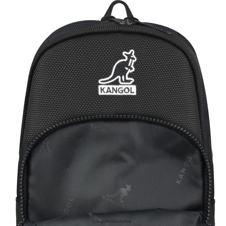 IE Kangol Ultra Sling Bag Black Unisex Accessories 6B26V957