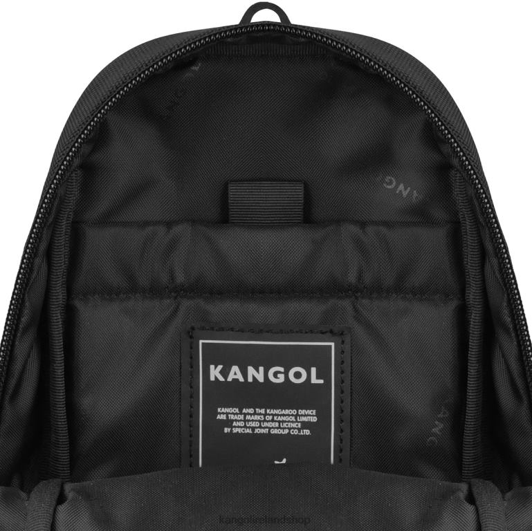 IE Kangol Ultra Sling Bag Black Unisex Accessories 6B26V957