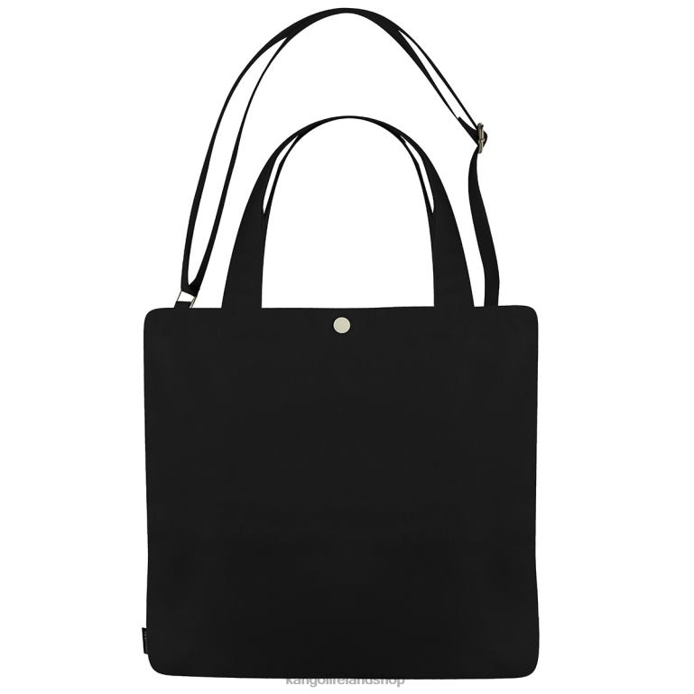 IE Kangol Eco Friendly Tote Bag Black Unisex Accessories 6B26V937