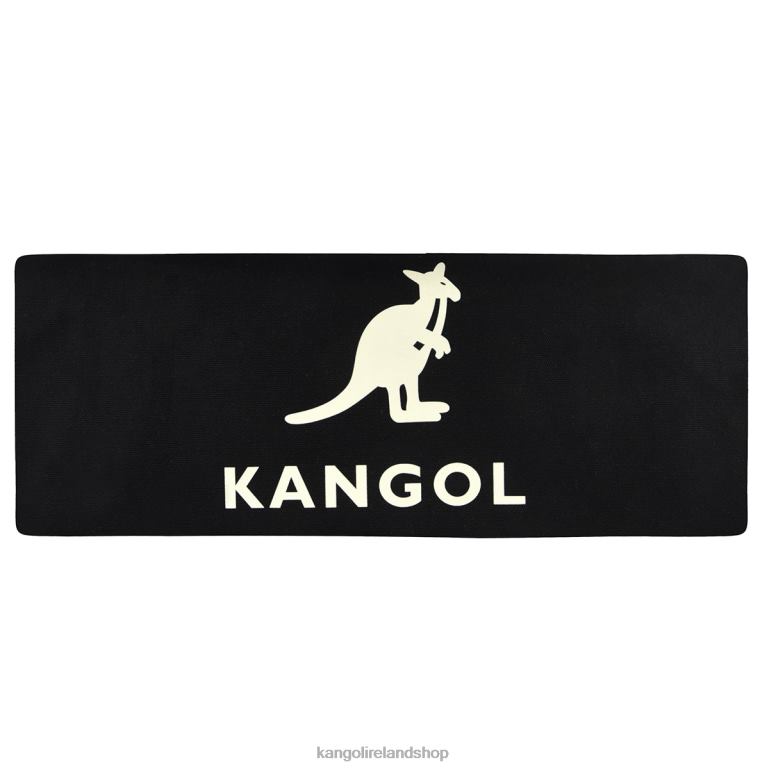 IE Kangol Eco Friendly Tote Bag Black Unisex Accessories 6B26V937