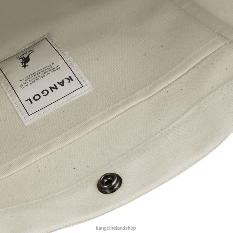 IE Kangol Eco Friendly Tote Bag Ivory Unisex Accessories 6B26V938