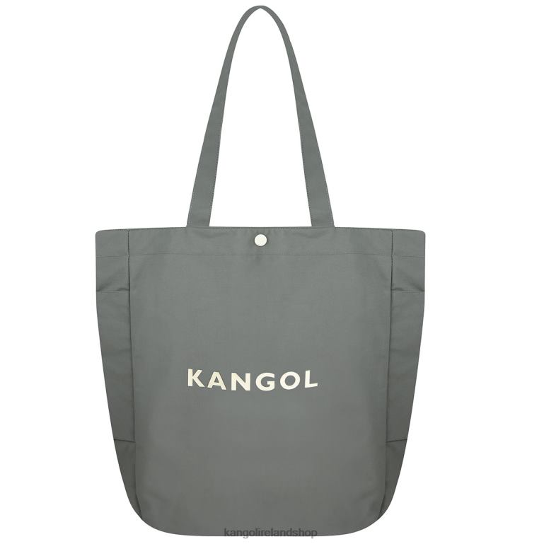 IE Kangol Jerry Shopper Tote Grey Unisex Accessories 6B26V970