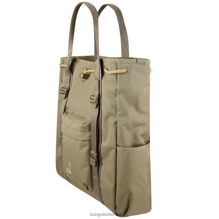 IE Kangol Weekend Light Tote Bag Beige Unisex Accessories 6B26V950