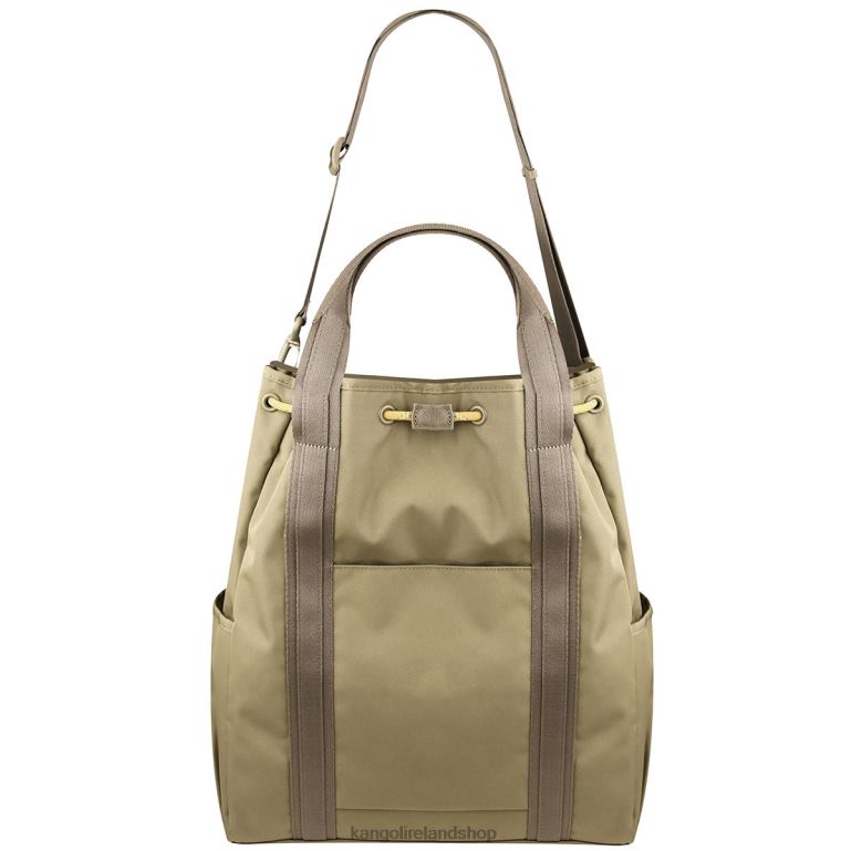 IE Kangol Weekend Light Tote Bag Beige Unisex Accessories 6B26V950