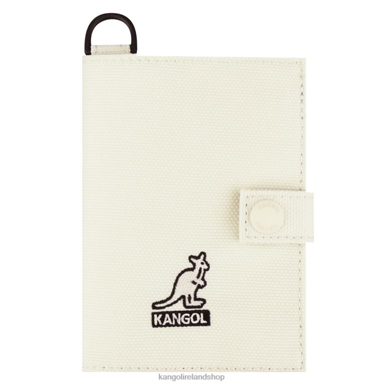 IE Kangol Gear I Card Wallet Ivory Unisex Accessories 6B26V1263