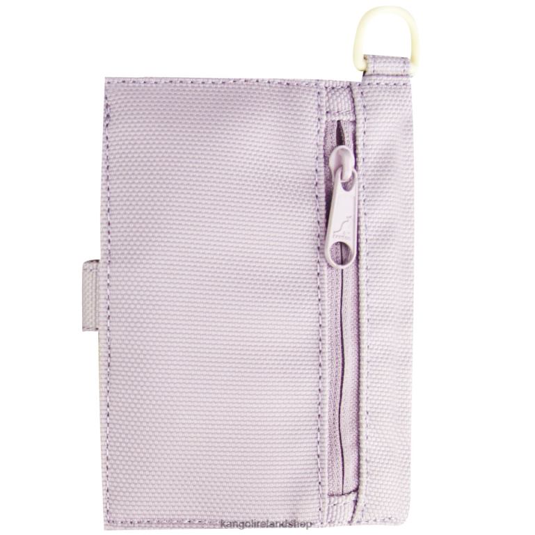 IE Kangol Gear I Card Wallet Lilac Unisex Accessories 6B26V1264