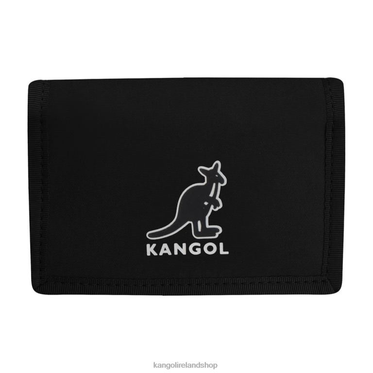 IE Kangol Weekend Light Wallet Black Unisex Accessories 6B26V1252