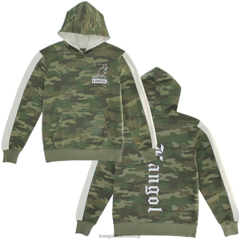 IE Kangol Gothic Hoodie Camouflage Unisex Clothing 6B26V1105