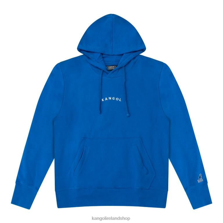 IE Kangol Luxe Icon Hoodie Lapis Blue Unisex Clothing 6B26V1188