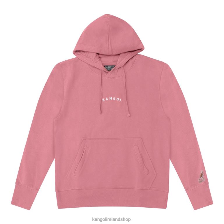 IE Kangol Luxe Icon Hoodie Mesa Rose Unisex Clothing 6B26V1187
