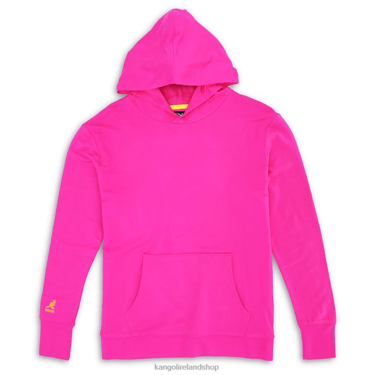 IE Kangol Pop Color Hoodie Pink Peacock Unisex Clothing 6B26V1116
