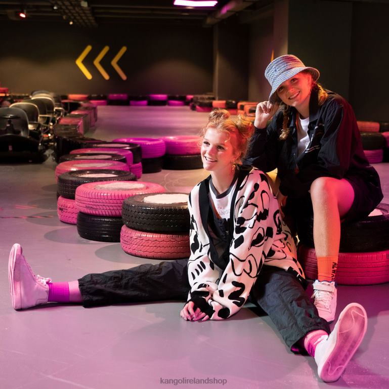 IE Kangol Out of this World Jacket Black Unisex Clothing 6B26V1202