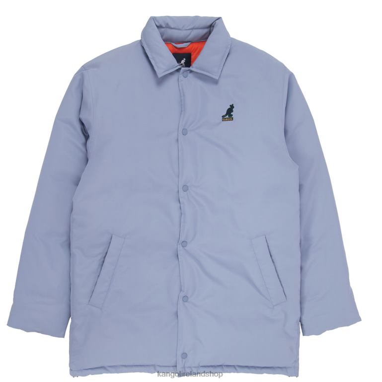 IE Kangol Oversized Jacket Iced Lilac Unisex Clothing 6B26V1228