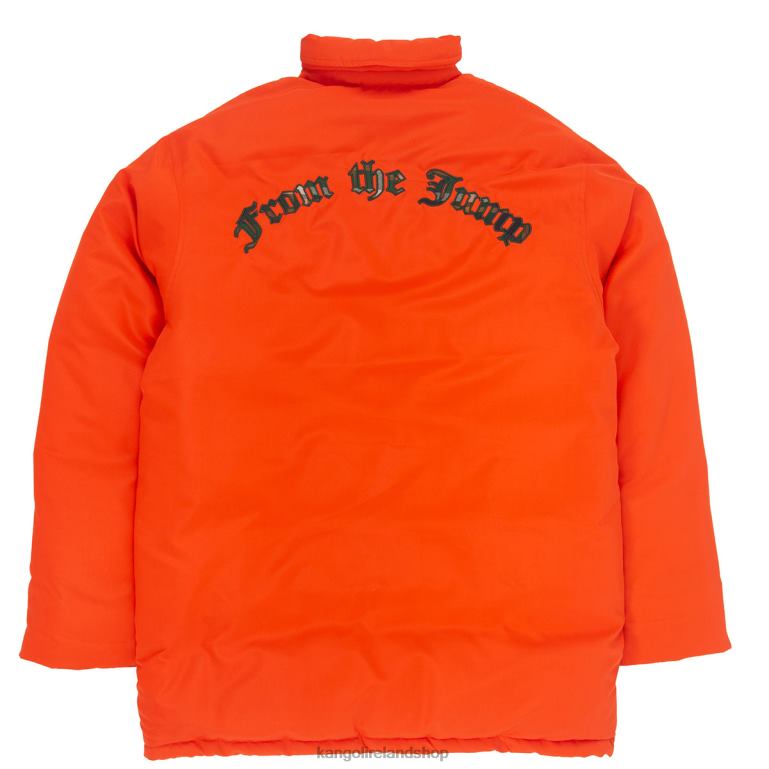 IE Kangol Oversized Jacket Tangerine Tango Unisex Clothing 6B26V1229