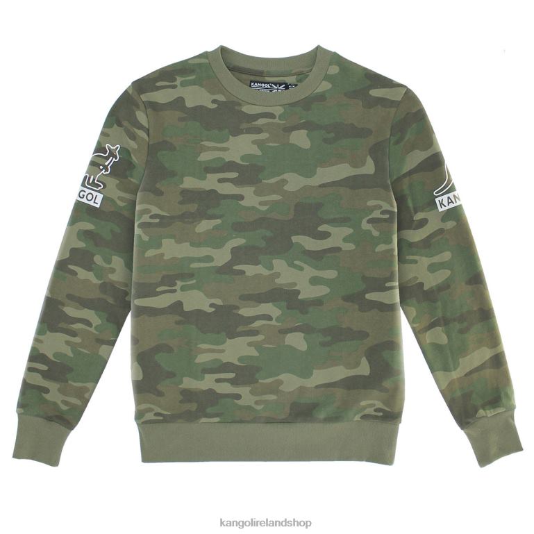 IE Kangol Gothic Popover Camouflage Unisex Clothing 6B26V1102