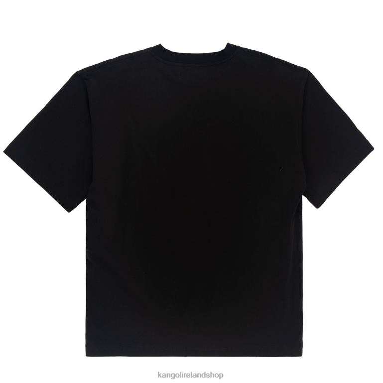IE Kangol From the Jump Tee Jet Black Unisex Clothing 6B26V1236