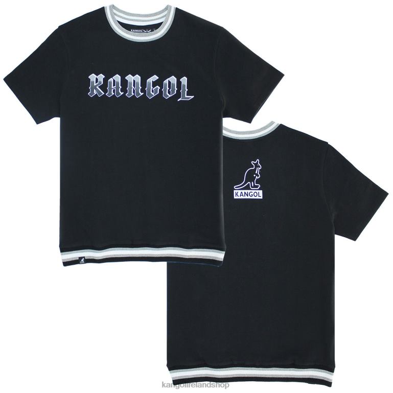 IE Kangol Game Day Basketball Tee Black Unisex Clothing 6B26V1107