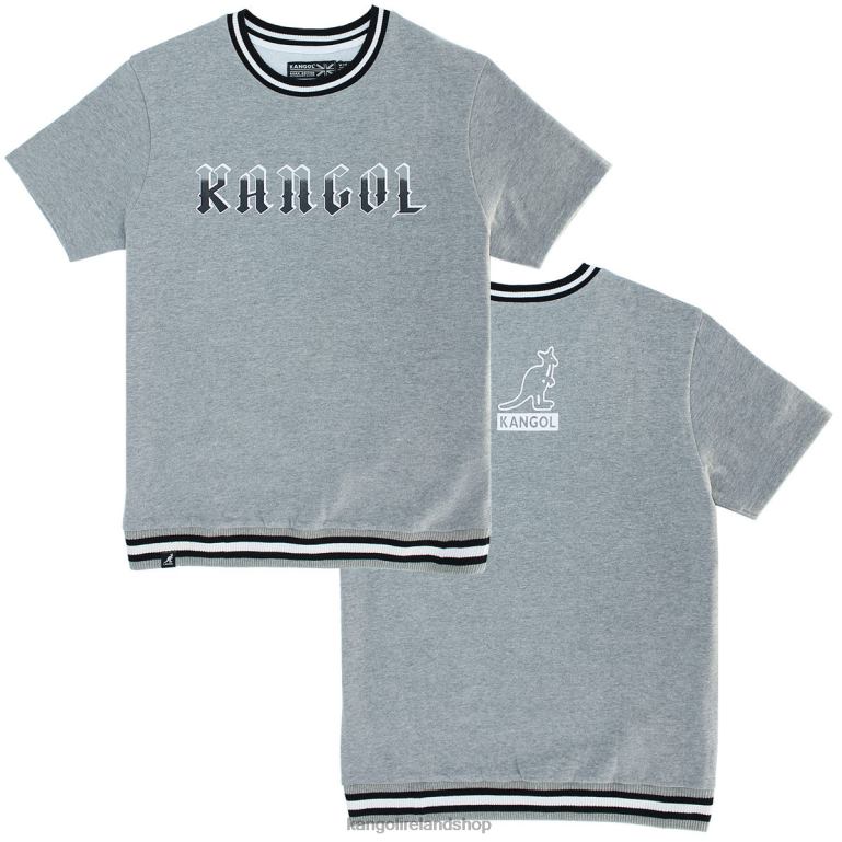 IE Kangol Game Day Basketball Tee Grey Mix Unisex Clothing 6B26V1108