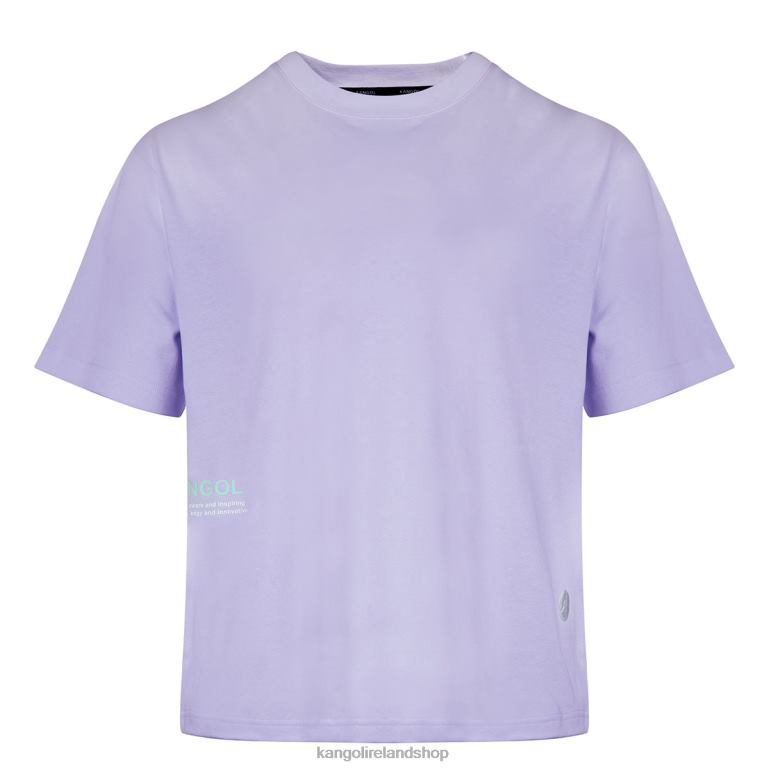 IE Kangol Space Orbit Graphic Tee Lavender Unisex Clothing 6B26V1197