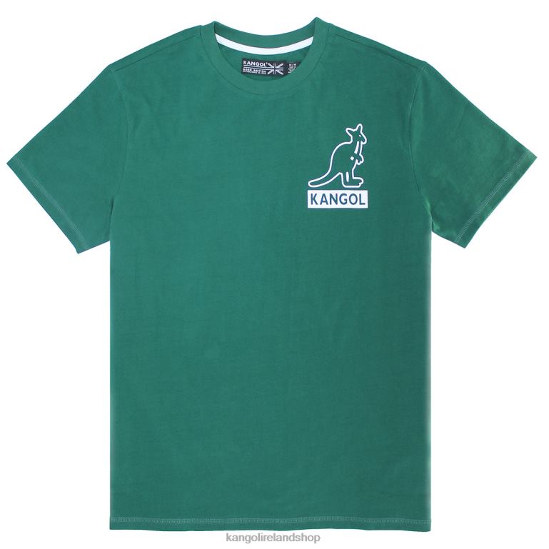 IE Kangol Tennis Tee Dark Green Men Clothing 6B26V1227