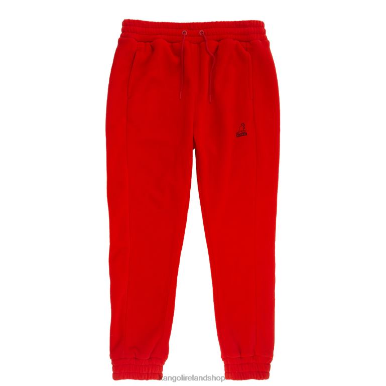 IE Kangol Fleece Jogger Flame Scarlet Unisex Pants 6B26V1084