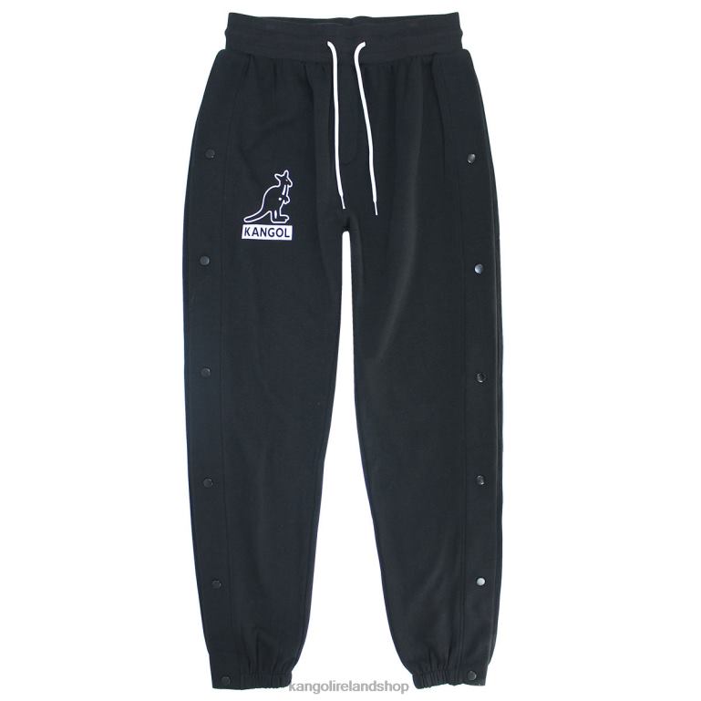 IE Kangol Game Day Joggers Black Unisex Pants 6B26V1031