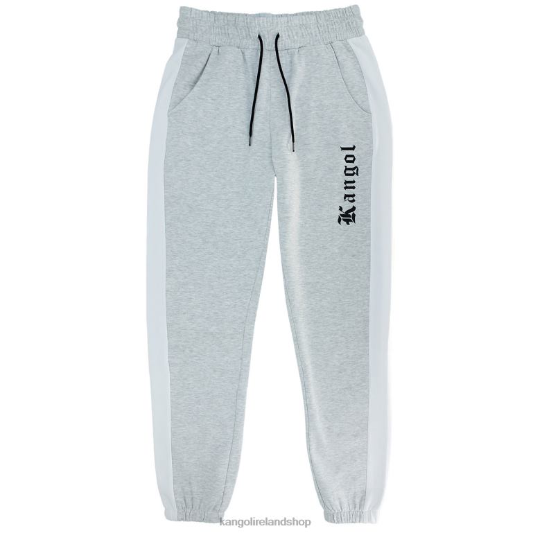 IE Kangol Gothic Joggers Grey Mix Unisex Pants 6B26V1027