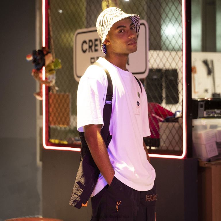 IE Kangol Out of this World Pants Black Unisex Pants 6B26V998