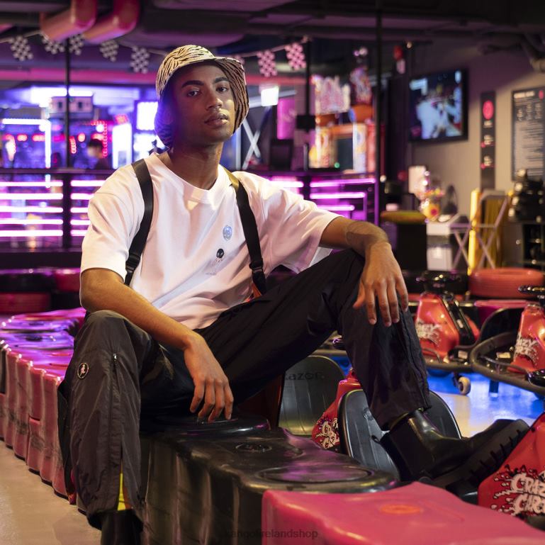 IE Kangol Out of this World Pants Black Unisex Pants 6B26V998