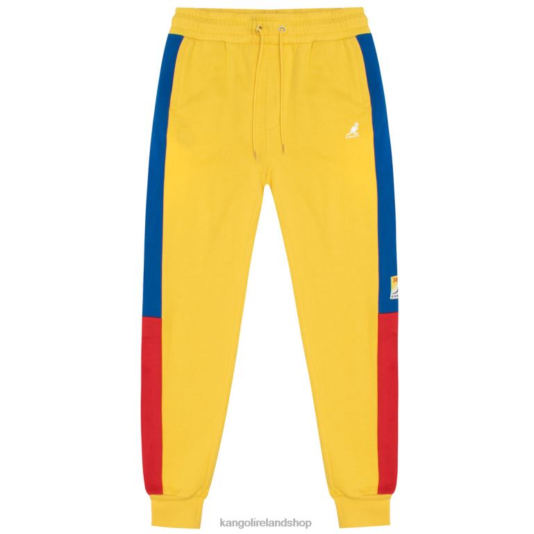 IE Kangol Retro Jogger Lemon Combo Unisex Pants 6B26V1039