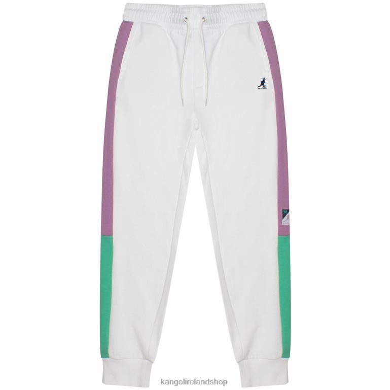 IE Kangol Retro Jogger White Combo Unisex Pants 6B26V1038