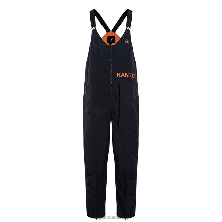 IE Kangol Out of this World Overalls Black Unisex Pants 6B26V996