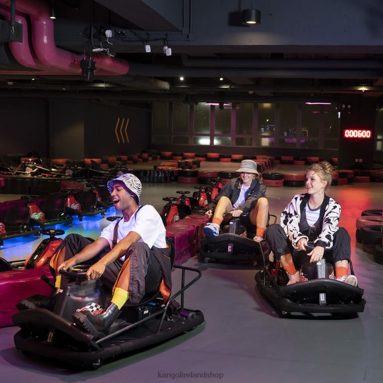 IE Kangol Out of this World Overalls Black Unisex Pants 6B26V996