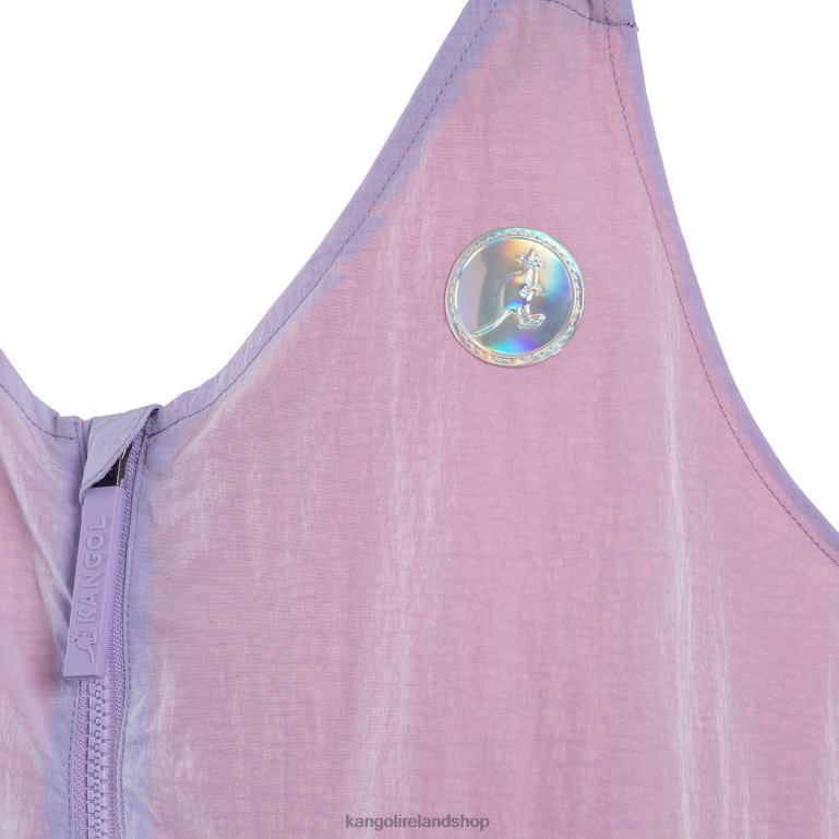 IE Kangol Out of this World Overalls Lavender Unisex Pants 6B26V997