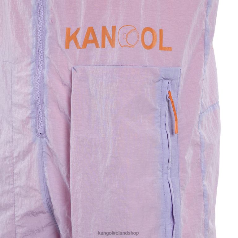 IE Kangol Out of this World Overalls Lavender Unisex Pants 6B26V997