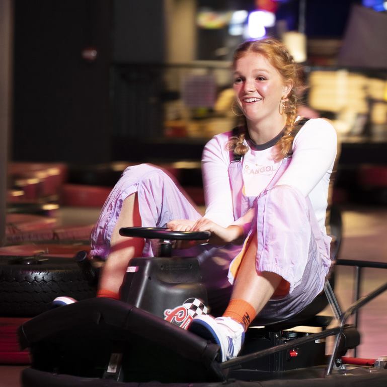 IE Kangol Out of this World Overalls Lavender Unisex Pants 6B26V997