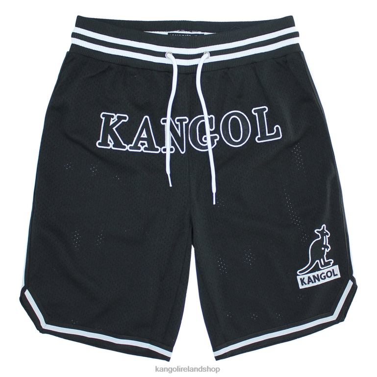 IE Kangol Game Day Basketball Shorts Black Unisex Pants 6B26V1007