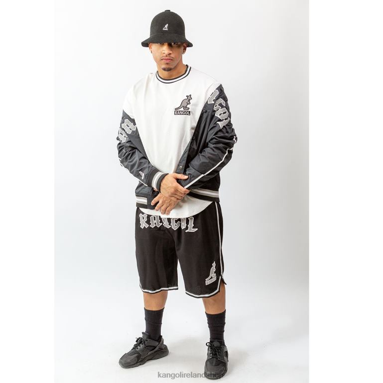 IE Kangol Game Day Basketball Shorts Black Unisex Pants 6B26V1007