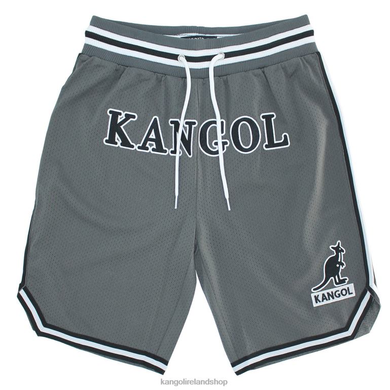 IE Kangol Game Day Basketball Shorts Grey Unisex Pants 6B26V1008